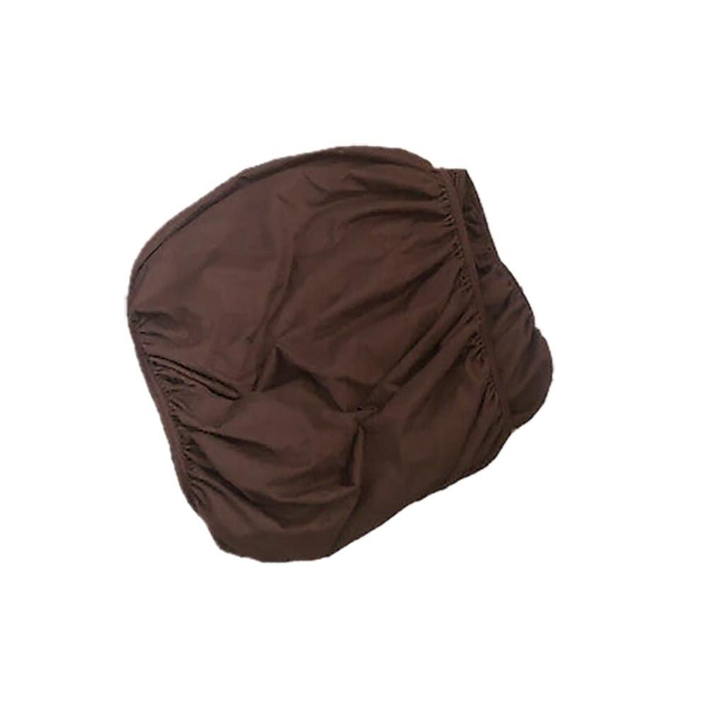 Belledorm Faux Suede Divan Base Wrap (19in) (Full) (Chocolate)
