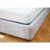 Belledorm Faux Suede Divan Base Wrap (19in) (Full) (Chocolate) view 4