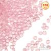 PMLAND 370 Pcs Soft Pink Acrylic Stones, 16mm Marbles for Vase Fillers view 2