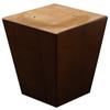 ComfortStyle Legs for Furniture, Sofa Ottoman and Chair 4" Wood Feet Replacement, Set of 4 Square Tapered Pyramid Feet (Walnut) view 3