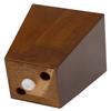 ComfortStyle Legs for Furniture, Sofa Ottoman and Chair 4" Wood Feet Replacement, Set of 4 Square Tapered Pyramid Feet (Walnut) view 4