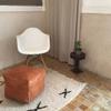 ArtOuarzazate Moroccan Square Poufs Handmade - Comfortable Ottoman & Footrest - Natural Brown (UNSTUFFED.) view 2