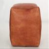 ArtOuarzazate Moroccan Square Poufs Handmade - Comfortable Ottoman & Footrest - Natural Brown (UNSTUFFED.) view 3