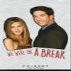 Trends International Friends - We were on a break! Wall Poster, 22.375" x 34", Premium Unframed Version view 1