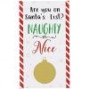 Paper Junkie 60 Pack Christmas Scratch Off Cards for Adults Christmas Holiday Party Game, Naughty or Nice Card Game for Office or Home Celebration, Fun Christmas Games for Adults Party (2 x 3.5 in) view 3