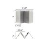 Thunder Group SLTR012F Taco Holder 1-2 Compartments Stainless Steel view 2