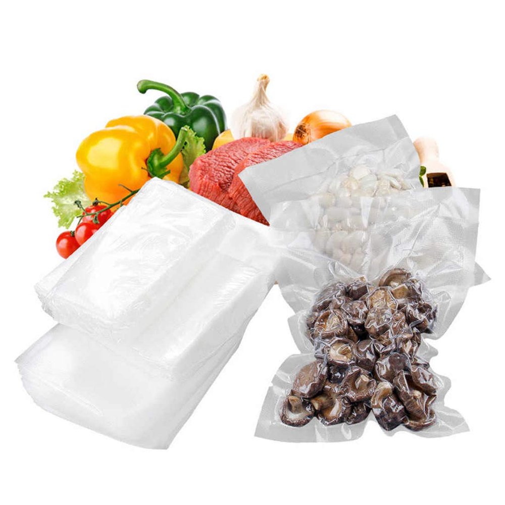 APQ Pack of 1000 Co-Extruded Vacuum Pouches, Clear 6 x 8. Vacuum food bags 6x8. 3 mil Thickness. USDA approved. Polyethylene bags for packing and storing. Perfect for Industrial, food service.