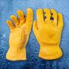 Bear Knuckles Bodacious D357 M Leather Gloves for Men, Water-Resistant Cowhide Hand Protection for Yard Tasks, Construction Jobs, Landscaping, Farming, Maintenance, Outdoor Labor & Everyday Use view 2