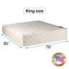 Dream Sleep Grandeur Deluxe King Size (76"x80"x12") Mattress Only - Fully Assembled, Good for Your Back, Luxury Height, Longlasting Comfort and 2 Sided view 2