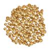 100 Floating Gold Pearls with Gold Sparkling Gems- Large Sizes- Fills 2 Gallons of The Floating Transparent Water Gels for Your Vases- with Pre-Measured Prep Bags for Best Results! view 2