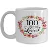 100th Birthday Gifts for Women - Gift for 100 Year Old Female - 100 Years Loved Since 1920 - White Coffee Mug for Wife Mom Nana Grandma Her - 15oz view 1