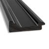 Amanti Art Black Bathroom Mirror for Over Sink, 28x34 Ridge Black Rectangle Vanity Mirror, Large Traditional Frame, Hangs Horizonally and Vertically, Bathroom Wall Decor, Beveled Edge view 2