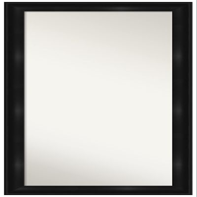 Amanti Art Black Full Length Mirror, 66x30 Grand Black Tall Free Standing Body Wall Mirror Full Length for Dressing, Casual Frame, Lean on Floor or Hang, Wall Decor