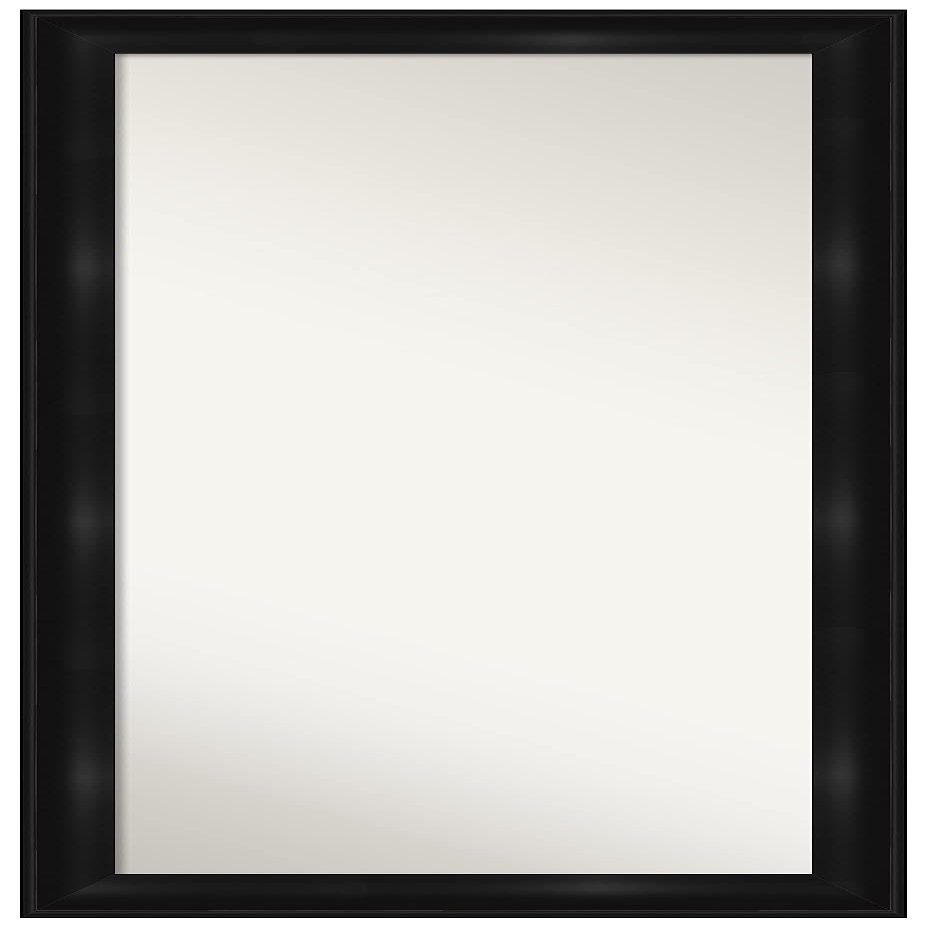 Amanti Art Black Full Length Mirror, 66x30 Grand Black Tall Free Standing Body Wall Mirror Full Length for Dressing, Casual Frame, Lean on Floor or Hang, Wall Decor