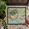 Caroline's Treasures SC2013MAT Blue Crab Sunset Doormat 18x27 Front Door Mat Indoor Outdoor Rugs for Entryway, Non Slip Washable Low Pile, 18H X 27W view 3