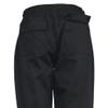 WINCO Chef Pants Drawstring, Medium, Black view 2