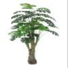 AMERIQUE Pair 5.3' Gorgeous & Unique Monstera Palm Tree Artificial Plant, Real Touch Technology, with UV Protection, Super Quality, 5.3 Feet view 2