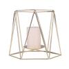 Annie life Nordic Golden Candle Holder, Ins Wrought Iron Romantic Aroma Candle Holder, Simple European Ornaments Metal Candle Cup, Ideal Gift for Festivities,Parties, Weddings and Aromatherapy view 1