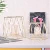 Annie life Nordic Golden Candle Holder, Ins Wrought Iron Romantic Aroma Candle Holder, Simple European Ornaments Metal Candle Cup, Ideal Gift for Festivities,Parties, Weddings and Aromatherapy view 2
