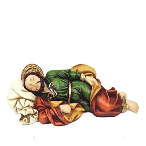 8" Sleeping St Joseph Saint Statue San Jose Religious Catholic Santo