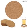 24 Set Cork Coasters Drink Absorbent Coffee Bar Table Cup Mat DIY Tile Craft Lot view 3