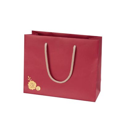 T-2850-S Wrap Gift Bag, Glittering Flower Pink, Small
