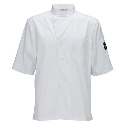 WINCO UNF-9WM Ventilated Shirt, Medium, White