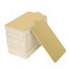 100 PCS Quarter Sheet Cake Board Rectangle Mousse Cake Boards Greaseproof Gold Paper Cupcake Dessert Displays Tray Wedding Birthday Cake(L: 10 x 6 cm / 3.94 x 2.36 inch) view 1