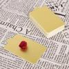 100 PCS Quarter Sheet Cake Board Rectangle Mousse Cake Boards Greaseproof Gold Paper Cupcake Dessert Displays Tray Wedding Birthday Cake(L: 10 x 6 cm / 3.94 x 2.36 inch) view 4