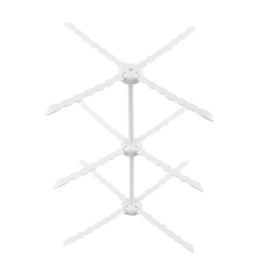 TOPINCN Plastic Pasta Drying Rack Collapsible Household Noodle Dryer Rack Hanging Fondant Gum Paste Flower Drying Rack Air Dry Stand Cake Decorating Tool