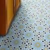 Moroccan Mosaic & Tile House CTP09-07 Agdal Handmade Cement Tile, Pack of 12, Blue, Black, Yellow view 4