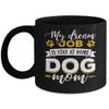 MY DREAMED JOB IS STAY AT HOME DOG MOM MUG Coffee Mug 11OZ Coffee Mug view 1
