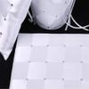 4Pcs/lot Romantic Wedding Decoration Set Rhinestone Stain Ribbon Wedding Ring Pillow+ Girls Flower Basket +Guest Book + Pen Holder for Wedding Event Party Supplies Decor Accessories Photography Props view 4