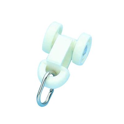 Koala Superstore 30 Pieces Window Curtain Track Gliders Track Rail Slide Wheels Rollers (F1)