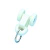 Koala Superstore 30 Pieces Window Curtain Track Gliders Track Rail Slide Wheels Rollers (F1) view 1