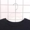 17 inch Break-Resistant Clear Plastic Dress Hangers - Case of 100 - Durable Clear Plastic Hangers - Plastic Clothes Hangers for Retail, Thrift Stores, Boutiques, Home Closets - Dress and Shirt Hangers view 3