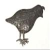 Metal Quail, Handmade in Haiti, Garden Wall Art, Indoor and Outdoor Birds, 1, Small, 10 in. x 6 in. view 1