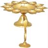 15" Eleven Wicks Aarti in Brass | Handmade | Made in India - Brass Statue view 2