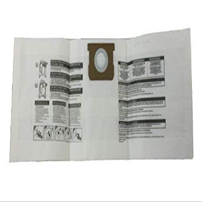 DVC Shop Vac Type E 5 6 8 Gallon 9066100 Vacuum Cleaner Bags Made in USA [ 18 Bags ]
