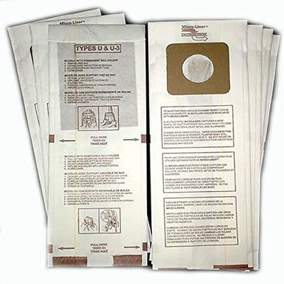 DVC Panasonic Style U U-3 U-6 Micro Allergen Vacuum Cleaner Bags Made in USA [ 150 Bags ]