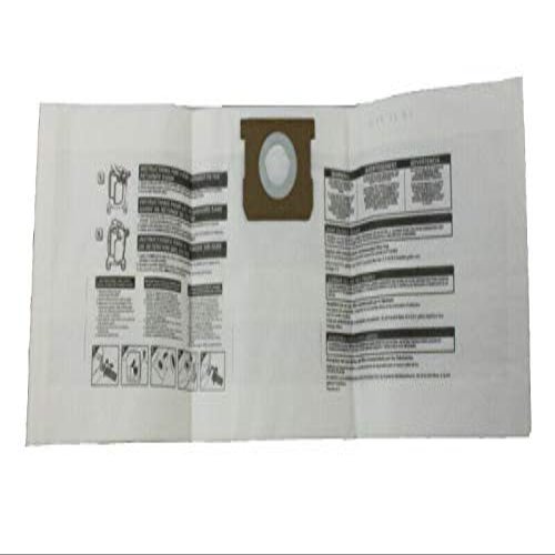 DVC Shop Vac Type E 5 6 8 Gallon 9066100 Vacuum Cleaner Bags Made in USA [ 45 Bags ]