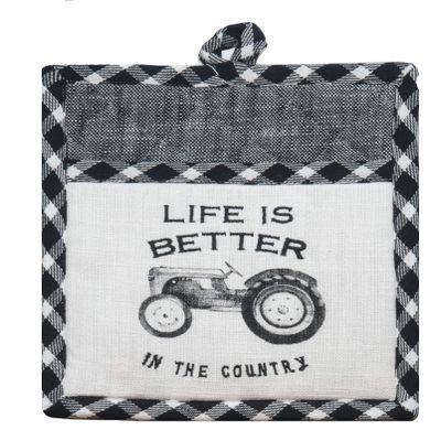 Kay Dee Designs Farmhouse Pocket Mitt, 8" x 10", Various