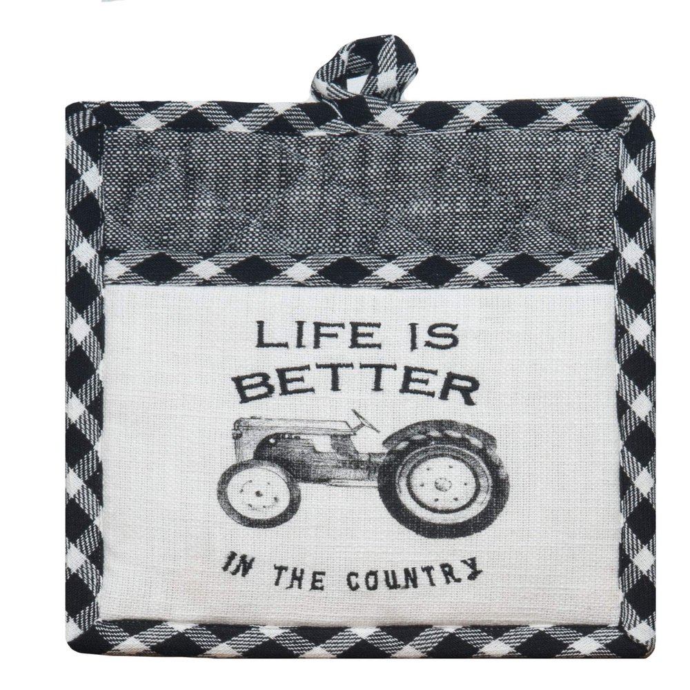 Kay Dee Designs Farmhouse Pocket Mitt, 8" x 10", Various