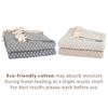 Arkwright Common Ground Bulk Blankets - Pack of 12 - Reversible 100% Cotton All Season Lightweight Couch Bed Throws for Wedding Guests, Travel, and Outdoor Events, 50 x 70 in, Diamond view 3