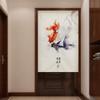 BAIHT HOME Japanese Noren Doorway Curtain Traditional Chinese Fortune Fish Pattern Door Curtain, 33" x 47" view 2