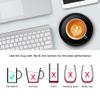 BESTINNKITS Smart Coffee Cup Warmer Set, Auto On/Off Gravity-induction Mug Office Desk Use, Candle Wax Cup Warmer Heating Plate (Up To 131F/55C), 14oz view 4