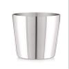 Neelam Stainless Steel 7, 22 Gauge PRM Glass, 300 ml, Elegant and Durable Drinking Glass for Water, Juices, and Beverages, Ideal for Daily Use, Parties, Easy to Clean, Sliver view 2