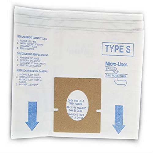 DVC Hoover Style S Micro Allergen Vacuum Cleaner Bags Made in USA [ 75 Bags ]