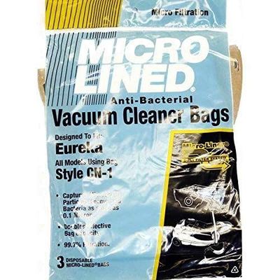 DVC Eureka GE Premier CN-1 Micro Allergen Vacuum Cleaner Bags Made in USA [ 75 Bags ]