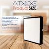 ATXKXE Filter and Pre Filter Compatible with Idylis D Replacement AC-2118 AC-2123 IAP-10-280, Model # IAF-H-100D, 1 Filter + 2 Carbon Filter view 2